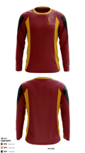 Covington Middle School Cheer 37381303 Long Sleeve Performance Shirt - 1