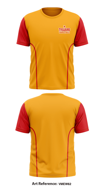 North College Hill High School Basketball 21682712 Short Sleeve Shooting Shirt - 1