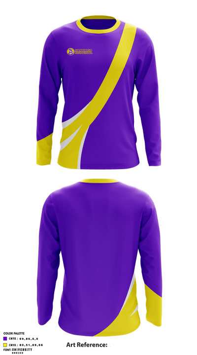 Santiago High School 35059763 Long Sleeve Performance Shirt - 1