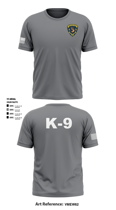 K9 1129861 Short Sleeve Performance Shirt - 7