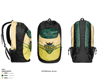 Gear Bag, Northwest High School Track, Track & Field, Teamtime, Team time, sublimation, custom sports apparel, team uniforms, spirit wear, spiritwear, sports uniforms, custom shirts, team store, custom team store, fundraiser sports, apparel fundraiser