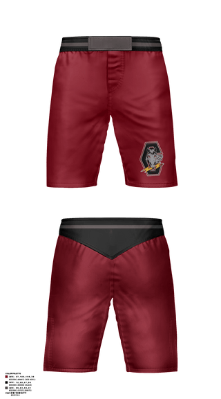 Fight Shorts, Chancellor Chargers, Wrestling, Teamtime, Team time, sublimation, custom sports apparel, team uniforms, spirit wear, spiritwear, sports uniforms, custom shirts, team store, custom team store, fundraiser sports, apparel fundraiser