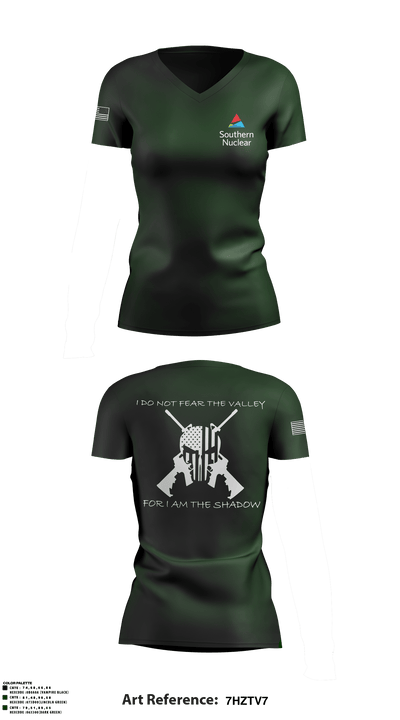 Cat 76520926 Women's Short Sleeve V-neck Shirt - 3