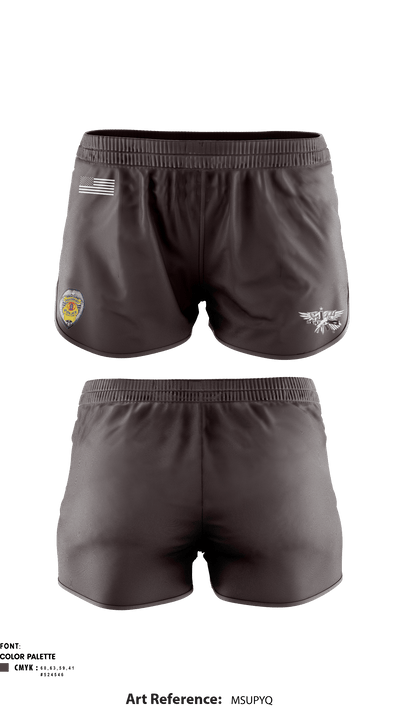 Salisbury Police Special Response Team 60384569 Women's Shorts - 1