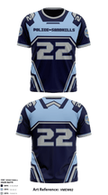 Police-Sandhills Football 67415575 Short Sleeve Performance Shirt - 4