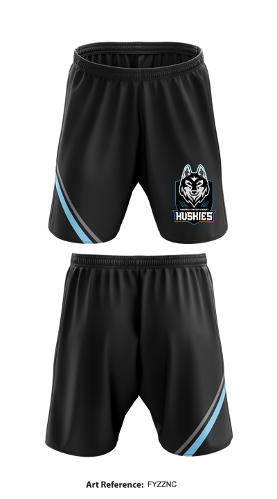 Cabarrus Charter Academy 91554258 Athletic Shorts With Pockets - 1