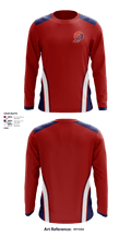 South Dakaota Amature Baseball 73172844 Long Sleeve Performance Shirt - 1