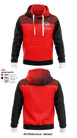 Hoodie, Renton Redhawks, Tennis, Teamtime, Team time, sublimation, custom sports apparel, team uniforms, spirit wear, spiritwear, sports uniforms, custom shirts, team store, custom team store, fundraiser sports, apparel fundraiser