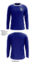 Inter County Wrestling League 80526106 Long Sleeve Performance Shirt - 1