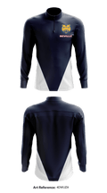 Beville Middle Schoo 72263658 Quarter Zip Jacket - 1