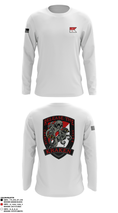 3-6 CAV 11839829 Long Sleeve Performance Shirt - 6