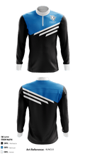 River Valley High School Basketball 30835115 Quarter Zip Jacket - 1