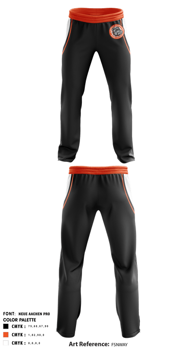 Luther Burbank High School Volleyball 37547294 Sweatpants - 1