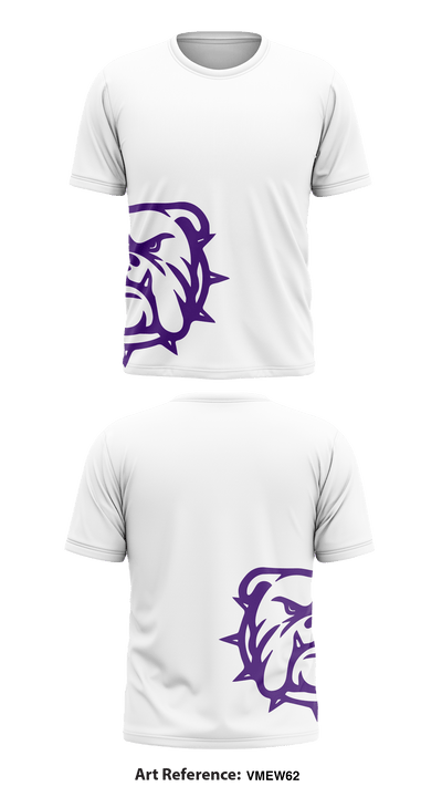 Bulldog Wrestling Club 25100295 Short Sleeve Performance Shirt - 3