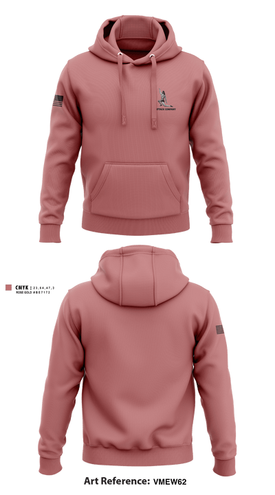 Attack company 87709527 Hoodie - 1
