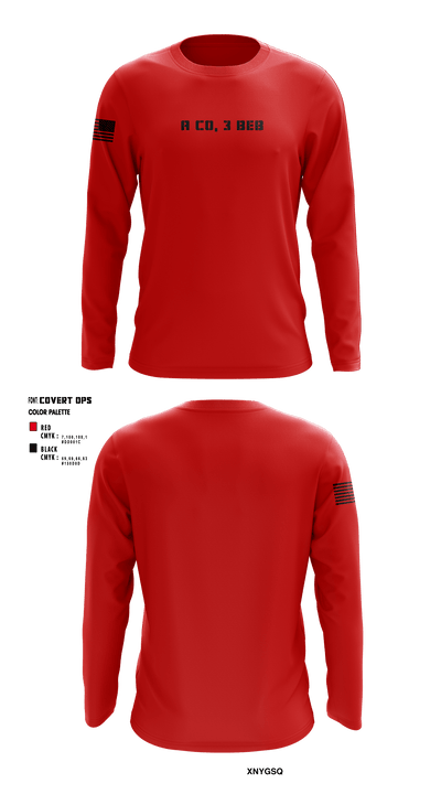 A CO, 3 BEB 98014296 Long Sleeve Performance Shirt - 1
