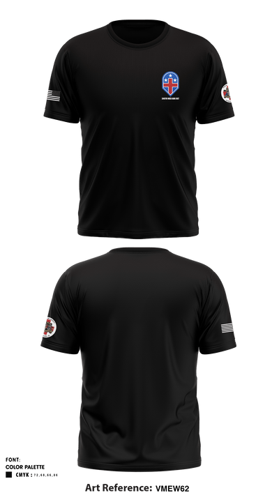 349th Med Aug Det 13943093 Short Sleeve Performance Shirt - 1