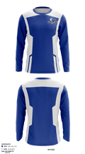 Ocean Bay Middle School Football 5142363 Long Sleeve Performance Shirt - 1
