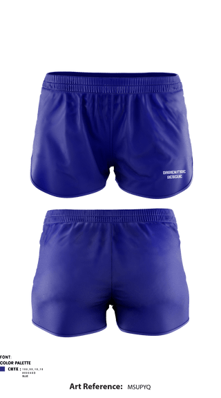 Women's Shorts, , Fire Department, Teamtime, Team time, sublimation, custom sports apparel, team uniforms, spirit wear, spiritwear, sports uniforms, custom shirts, team store, custom team store, fundraiser sports, apparel fundraiser