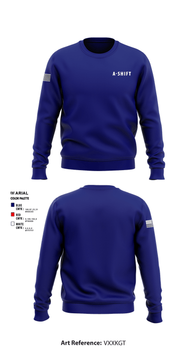 A-Shift 24466826 Crew Neck Sweatshirt - 1