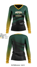 Mar Vista lacrosse 64018254 Women's Long Sleeve V-neck Shirt - 6