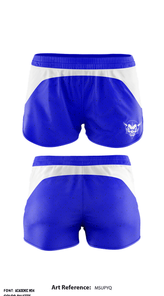 Women's Shorts, Dexter Demons, Softball, Teamtime, Team time, sublimation, custom sports apparel, team uniforms, spirit wear, spiritwear, sports uniforms, custom shirts, team store, custom team store, fundraiser sports, apparel fundraiser
