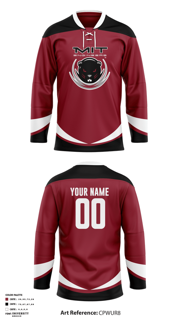 Hockey Jersey, MIT Hockey, Hockey, Teamtime, Team time, sublimation, custom sports apparel, team uniforms, spirit wear, spiritwear, sports uniforms, custom shirts, team store, custom team store, fundraiser sports, apparel fundraiser