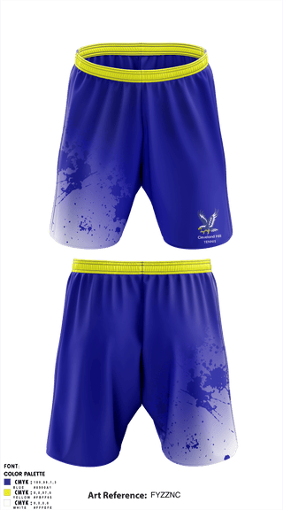 Athletic Shorts With Pockets, Cleveland Hill High School Tennis, Tennis, Teamtime, Team time, sublimation, custom sports apparel, team uniforms, spirit wear, spiritwear, sports uniforms, custom shirts, team store, custom team store, fundraiser sports, apparel fundraiser
