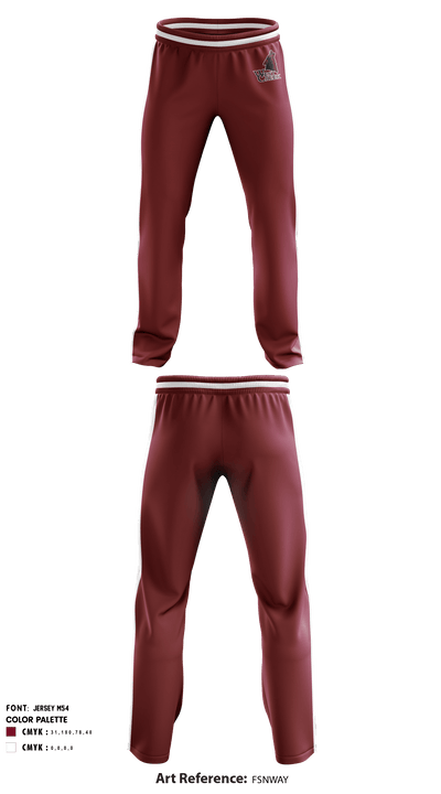 West Creek High School Soccer 78596908 Sweatpants - 1