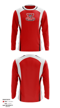 Woodland High School Cheer 1987652 Long Sleeve Performance Shirt - 1