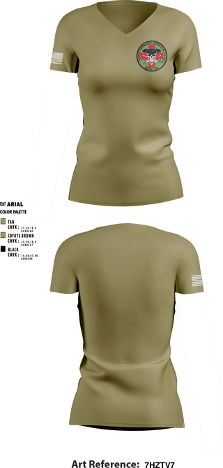 Women's Short Sleeve Vneck Shirt, , Army, Teamtime, Team time, sublimation, custom sports apparel, team uniforms, spirit wear, spiritwear, sports uniforms, custom shirts, team store, custom team store, fundraiser sports, apparel fundraiser