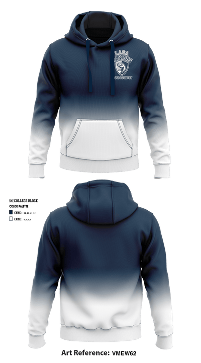 Liberal Arts and Science Academy High School Cross Country 39848663 Hoodie - 1