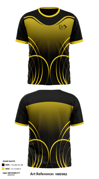 Canyon Del Oro High School Dance 34079972 Short Sleeve Performance Shirt - 1