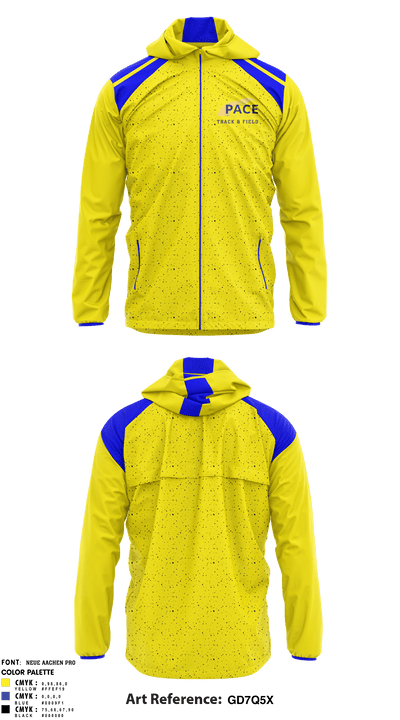 Pace Track & Field 69046304 Windbreaker - 1