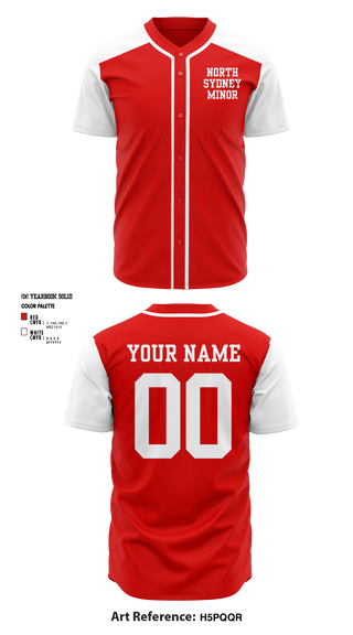 Full Button Baseball Jersey, North Sydney Minor Baseball, Baseball, Teamtime, Team time, sublimation, custom sports apparel, team uniforms, spirit wear, spiritwear, sports uniforms, custom shirts, team store, custom team store, fundraiser sports, apparel fundraiser