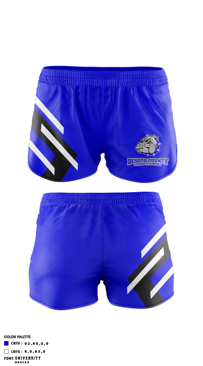 DeSoto County High School Cross Country 14641435 Track Shorts - 1