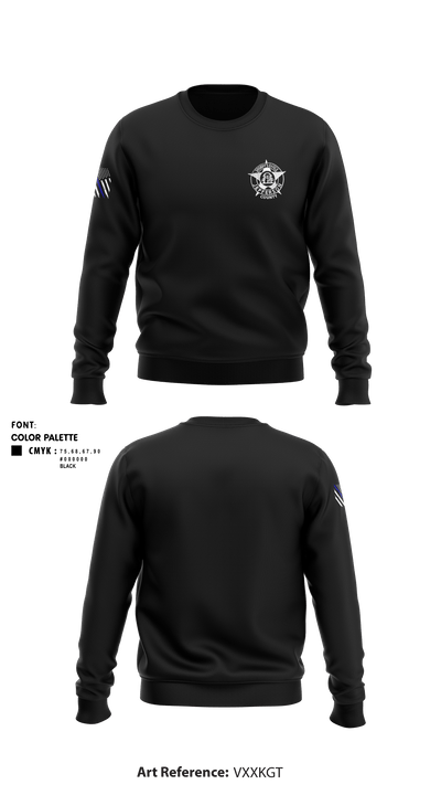 Jefferson County Sheriff Office 71354231 Crew Neck Sweatshirt - 1