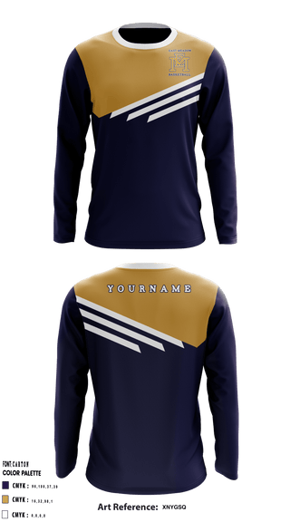 Long Sleeve Shooting Shirt, East Meadow High School Basketball, Men's Basketball, Teamtime, Team time, sublimation, custom sports apparel, team uniforms, spirit wear, spiritwear, sports uniforms, custom shirts, team store, custom team store, fundraiser sports, apparel fundraiser