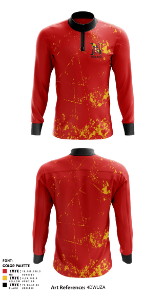 Quarter Zip Jacket, North Point High School, , Teamtime, Team time, sublimation, custom sports apparel, team uniforms, spirit wear, spiritwear, sports uniforms, custom shirts, team store, custom team store, fundraiser sports, apparel fundraiser