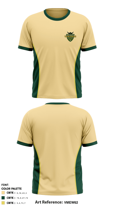 Northwest High School Track 72155128 Short Sleeve Performance Shirt - 3