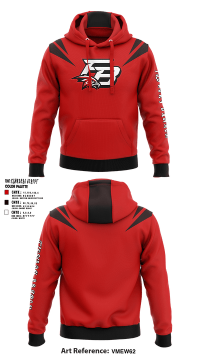 Flowery Branch High School Baseball 90691572 Hoodie - 1