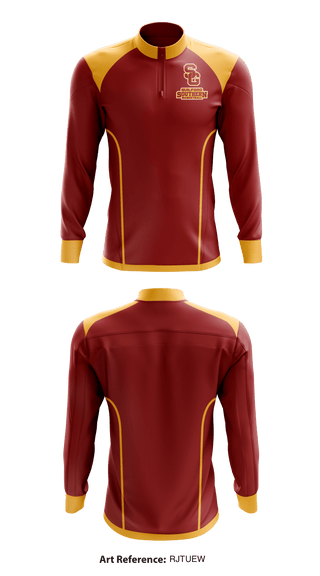 Quarter Zip Jacket, Southern Guilford Basketball, Men's Basketball, Teamtime, Team time, sublimation, custom sports apparel, team uniforms, spirit wear, spiritwear, sports uniforms, custom shirts, team store, custom team store, fundraiser sports, apparel fundraiser