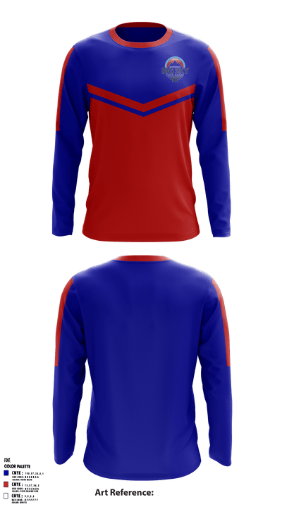 Big Sky State Games 4194339 Long Sleeve Performance Shirt - 1
