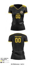 Ocoee High School Volleyball 86759359 Women's Short Sleeve V-neck Shirt - 2