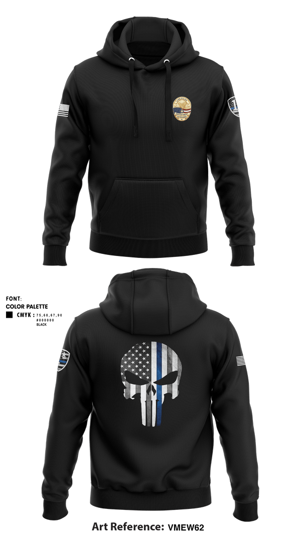 Hoodie, , Police, Teamtime, Team time, sublimation, custom sports apparel, team uniforms, spirit wear, spiritwear, sports uniforms, custom shirts, team store, custom team store, fundraiser sports, apparel fundraiser