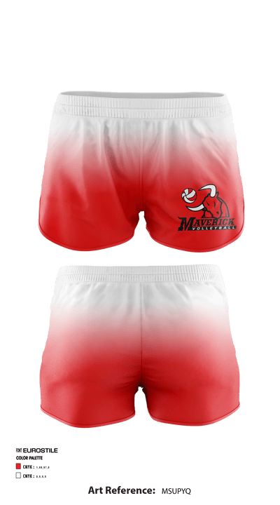 Maverick Volleyball 53848999 Women's Shorts - 1