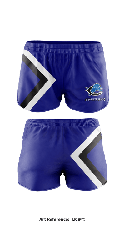 Clint Softball 60218437 Women's Shorts - 1