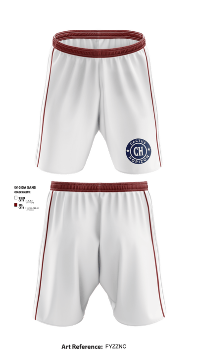 Cactus Horizon Little League 67704230 Athletic Shorts With Pockets - 1
