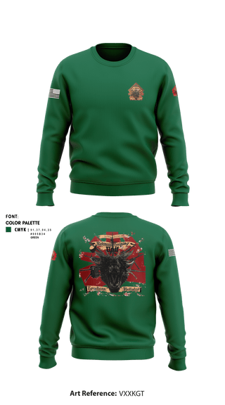 Crew Neck Sweatshirt, 1st Supply Battallion Marksmanship Training Unit, Marines, Teamtime, Team time, sublimation, custom sports apparel, team uniforms, spirit wear, spiritwear, sports uniforms, custom shirts, team store, custom team store, fundraiser sports, apparel fundraiser