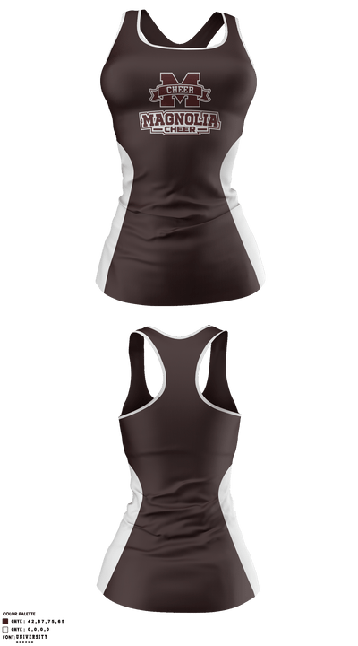 Magnolia High School Cheer 33058931 Tank Top - 1